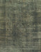 Abstract Army Green Modern Rug, abs968