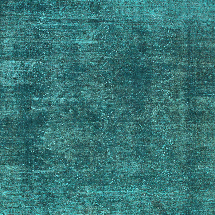 Square Machine Washable Abstract Light Blue Modern Rug, wshabs968lblu