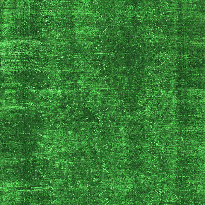 Machine Washable Abstract Green Modern Area Rugs, wshabs968grn