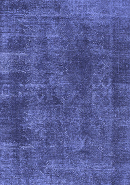 Abstract Blue Modern Rug, abs968blu