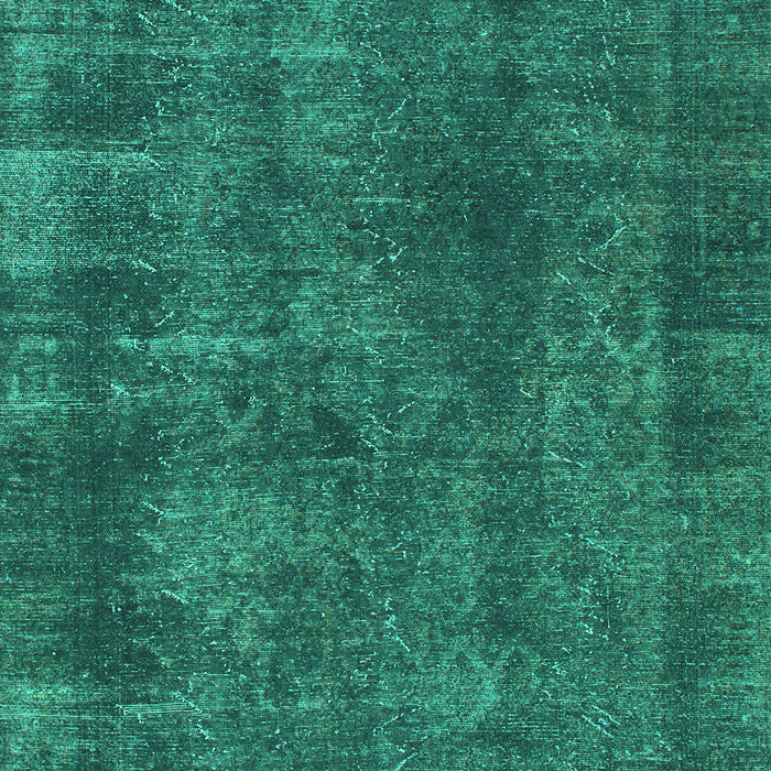 Machine Washable Abstract Turquoise Modern Area Rugs, wshabs968turq