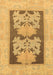 Abstract Brown Modern Rug, abs969brn