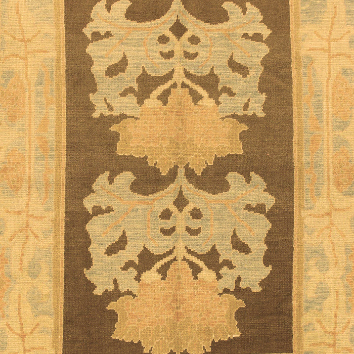 Abstract Brown Modern Rug, abs969brn