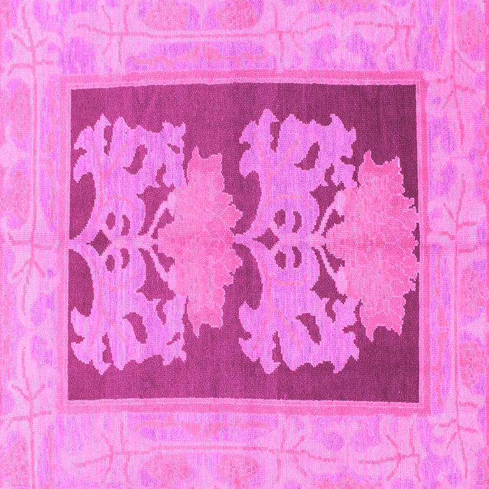 Square Abstract Pink Modern Rug, abs969pnk