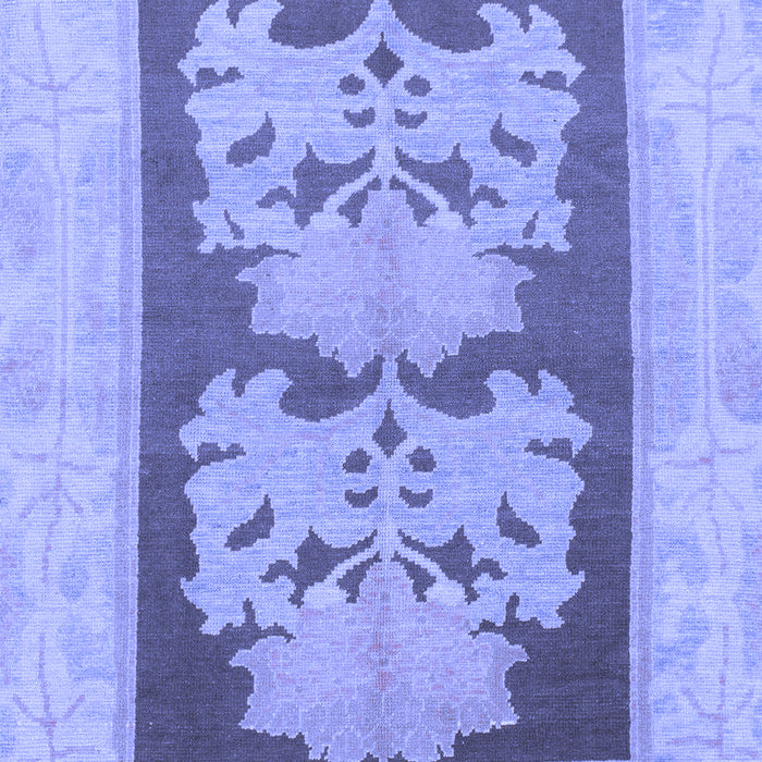 Machine Washable Abstract Blue Modern Rug, wshabs969blu