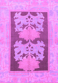 Abstract Purple Modern Rug, abs969pur