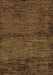 Abstract Brown Modern Rug, abs96brn