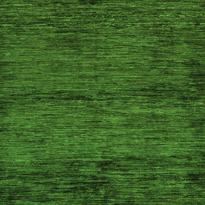 Square Abstract Green Modern Rug, abs96grn