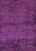 Machine Washable Abstract Purple Modern Area Rugs, wshabs96pur