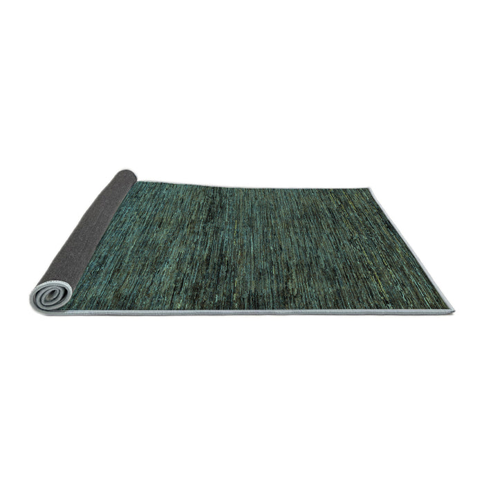 Sideview of Abstract Light Blue Modern Rug, abs96lblu