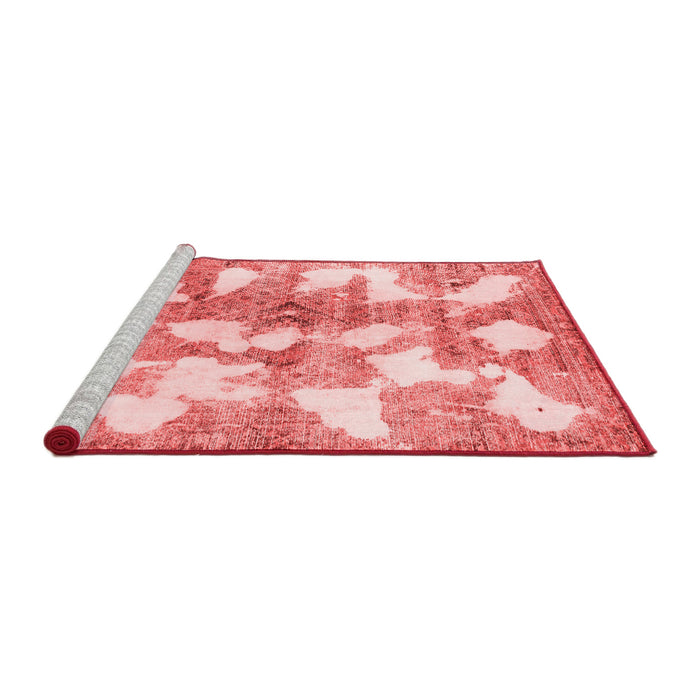 Modern Red Washable Rugs