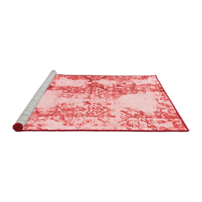 Modern Red Washable Rugs