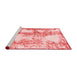 Modern Red Washable Rugs