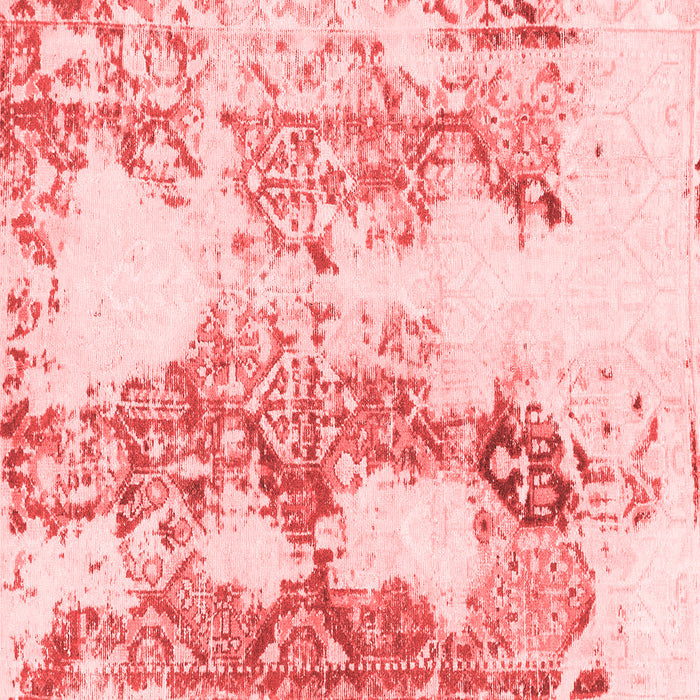 Machine Washable Abstract Red Modern Rug, wshabs971red