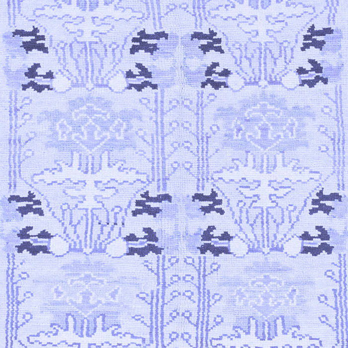 Abstract Blue Modern Rug, abs972blu