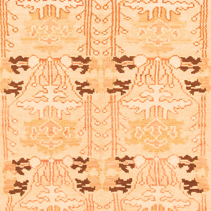 Abstract Orange Modern Rug, abs972org