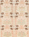 Machine Washable Abstract Navajo White Rug, wshabs972