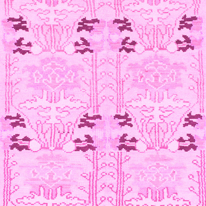 Machine Washable Abstract Pink Modern Rug, wshabs972pnk