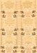 Abstract Brown Modern Rug, abs972brn