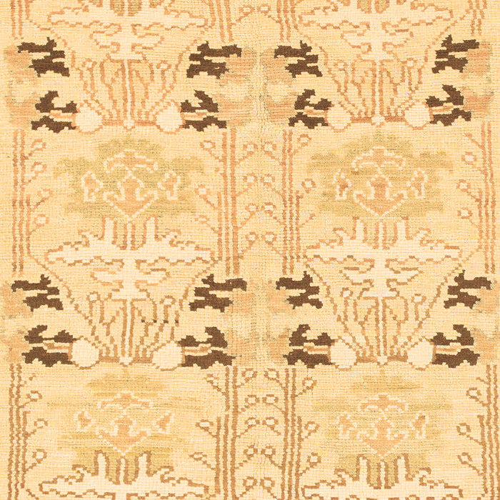 Abstract Brown Modern Rug, abs972brn