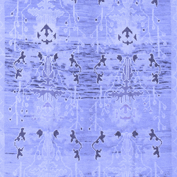 Abstract Blue Modern Rug, abs973blu