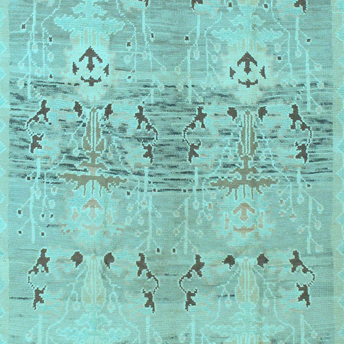 Machine Washable Abstract Light Blue Modern Rug, wshabs973lblu