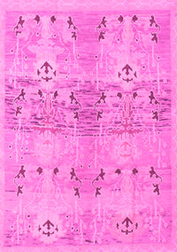 Abstract Pink Modern Rug, abs973pnk