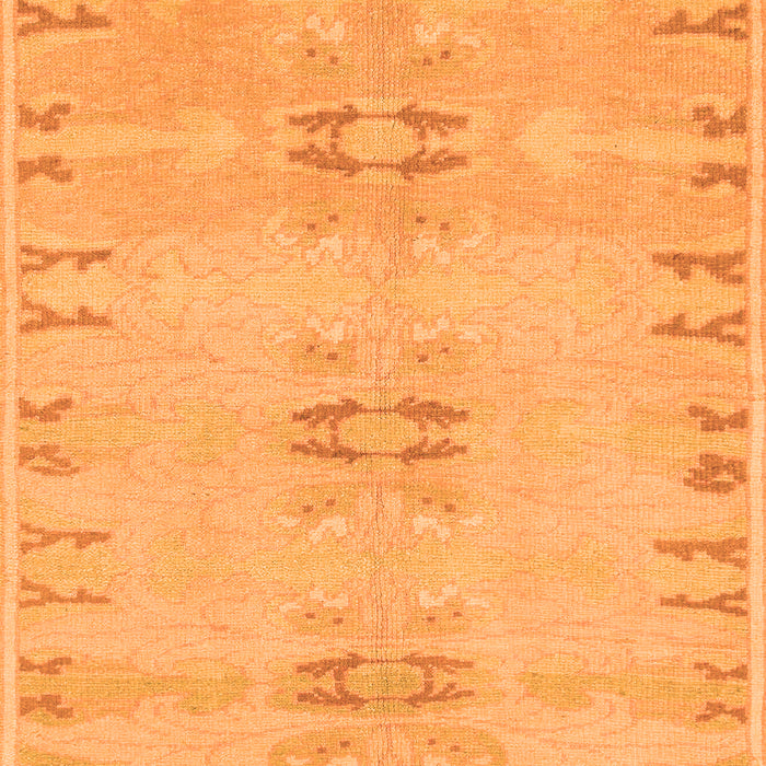 Machine Washable Abstract Orange Modern Area Rugs, wshabs974org