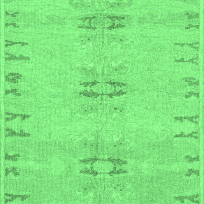 Machine Washable Abstract Emerald Green Modern Area Rugs, wshabs974emgrn