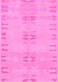 Abstract Pink Modern Rug, abs974pnk