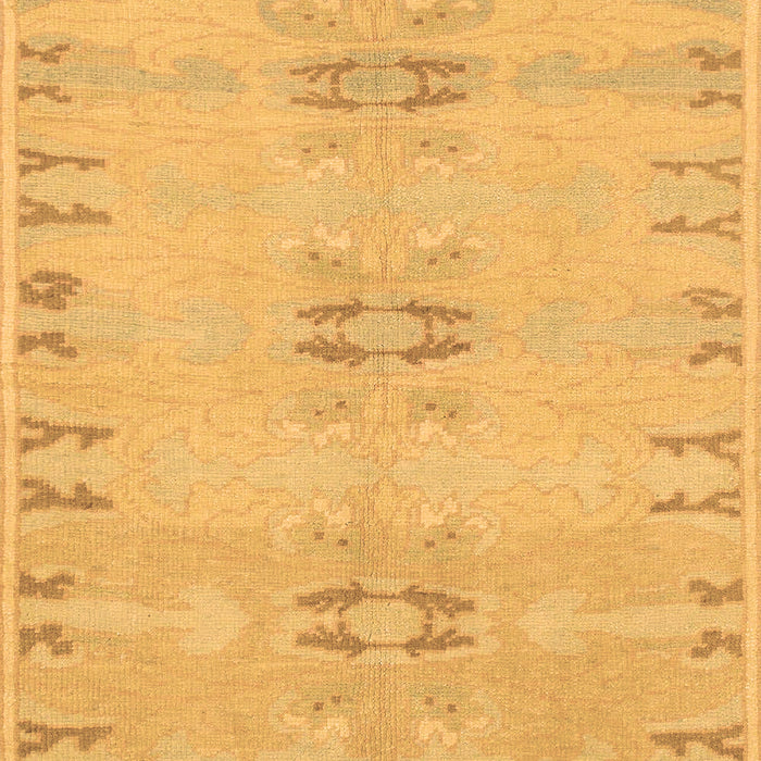 Abstract Brown Modern Rug, abs974brn