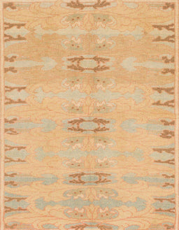 Abstract Orange Modern Rug, abs974