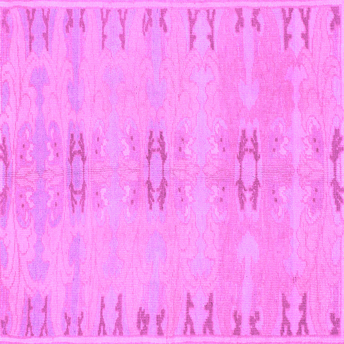 Square Abstract Purple Modern Rug, abs974pur