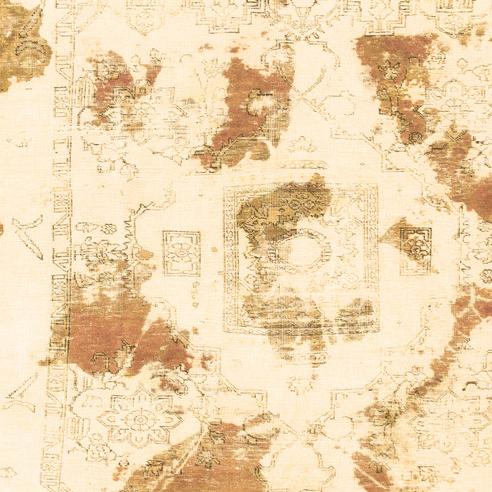 Abstract Brown Modern Rug, abs975brn