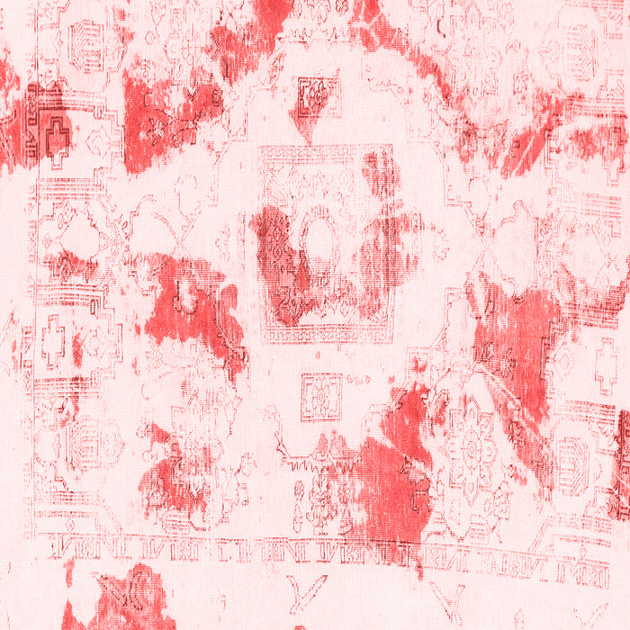 Abstract Red Modern Rug, abs975red