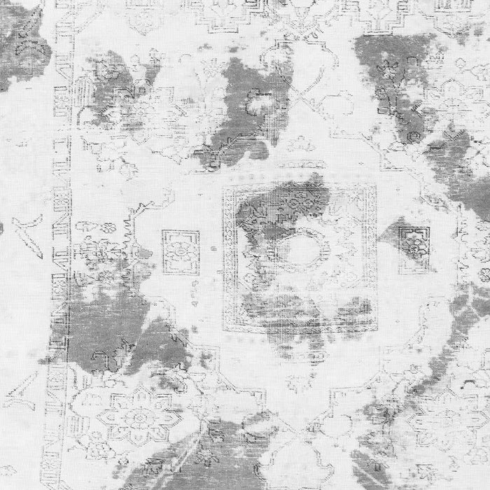 Machine Washable Abstract Gray Modern Rug, wshabs975gry