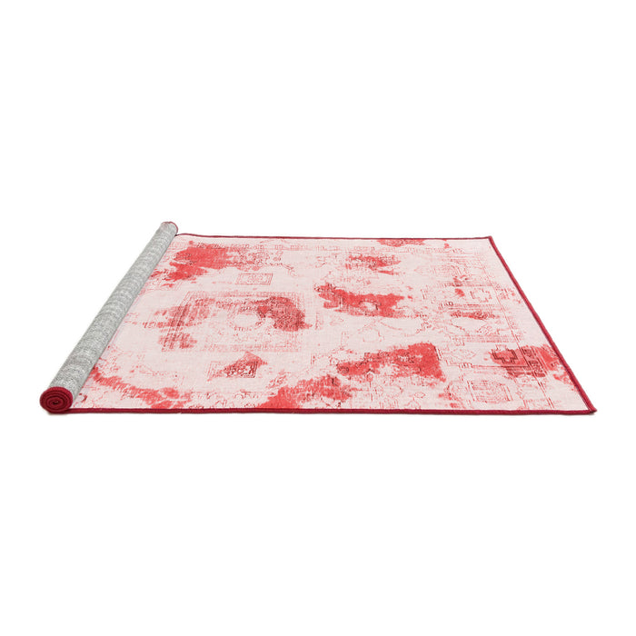 Modern Red Washable Rugs