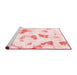 Modern Red Washable Rugs