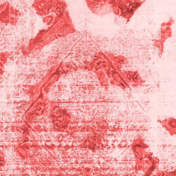 Abstract Red Modern Area Rugs