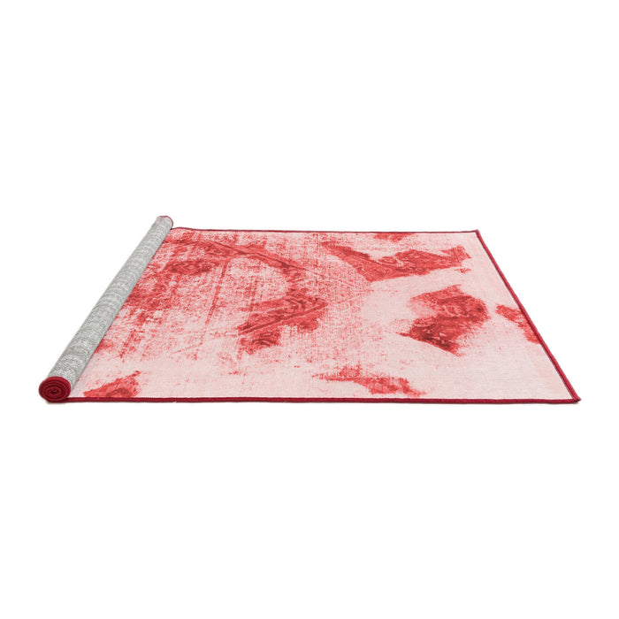 Modern Red Washable Rugs