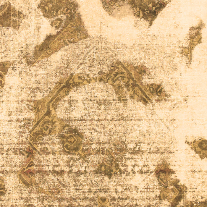 Abstract Brown Modern Rug, abs976brn