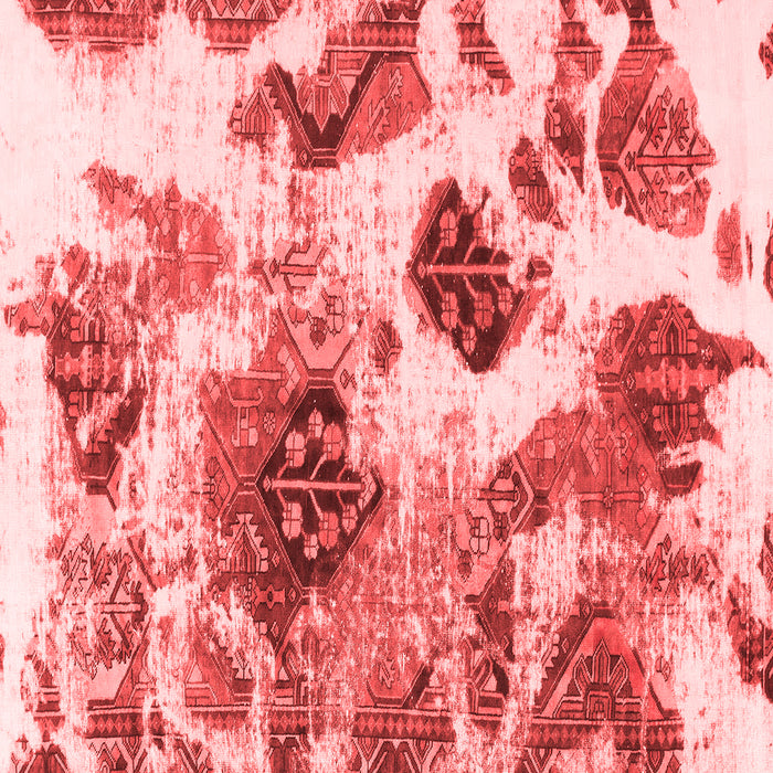 Abstract Red Modern Rug, abs978red