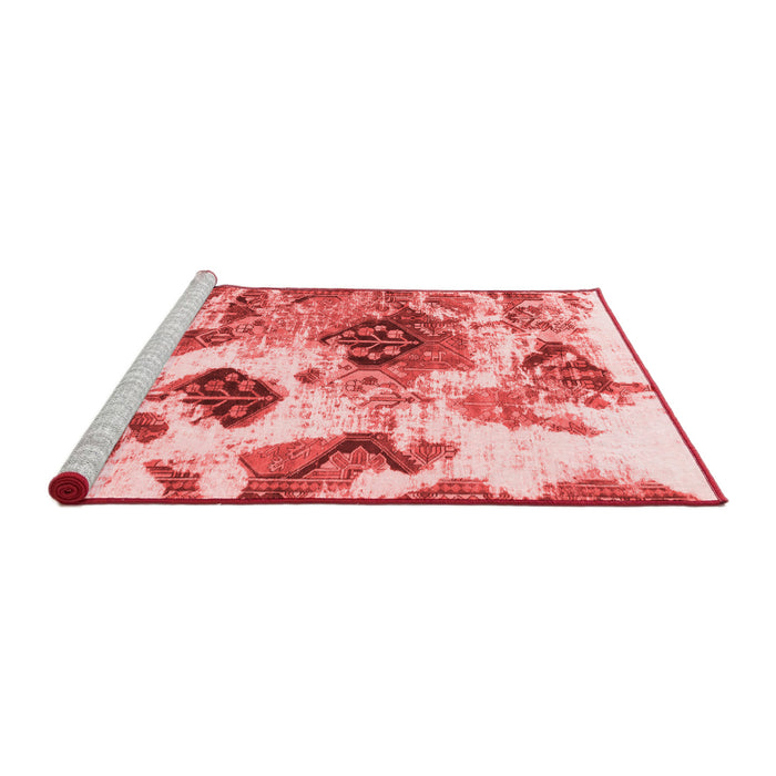 Modern Red Washable Rugs