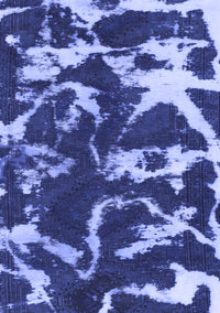 Abstract Blue Modern Rug, abs979blu