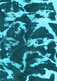 Abstract Light Blue Modern Rug, abs979lblu