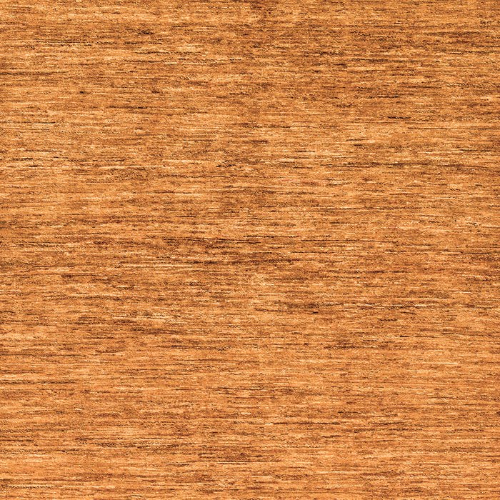 Square Abstract Orange Modern Rug, abs97org