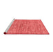 Modern Red Washable Rugs