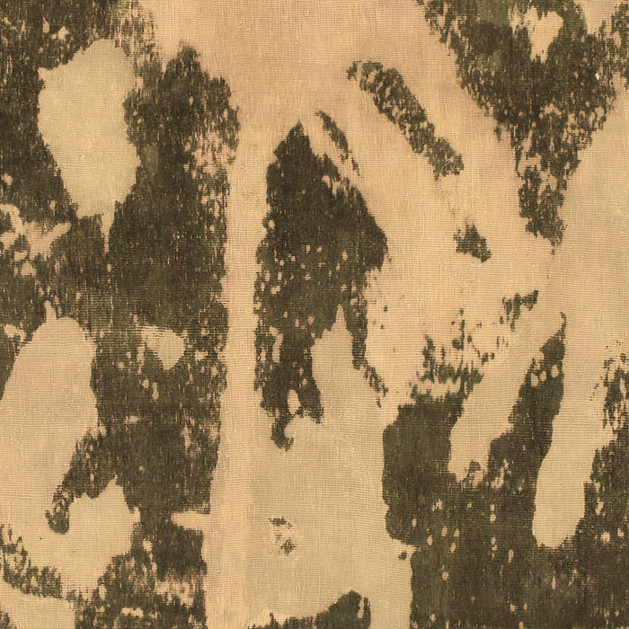 Square Machine Washable Abstract Brown Modern Rug, wshabs980brn