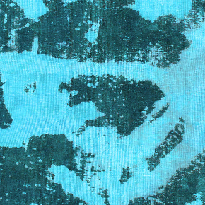 Abstract Light Blue Modern Rug, abs980lblu