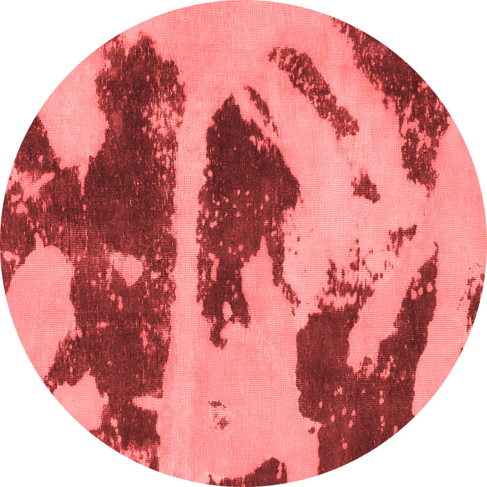 Machine Washable Abstract Red Modern Rug, wshabs980red